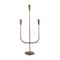 Hello Honey® 21.5" Antique Brass Hand-Forged Metal Candelabra